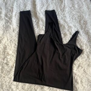 SKIMS Plus Size All-in-one Jumpsuit Full Length Tank Catsuit Onyx 2X